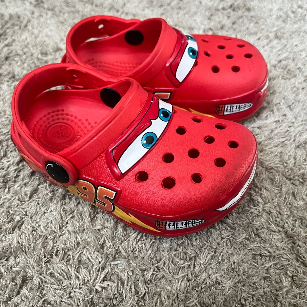Disney Cars Red Kids Clogs